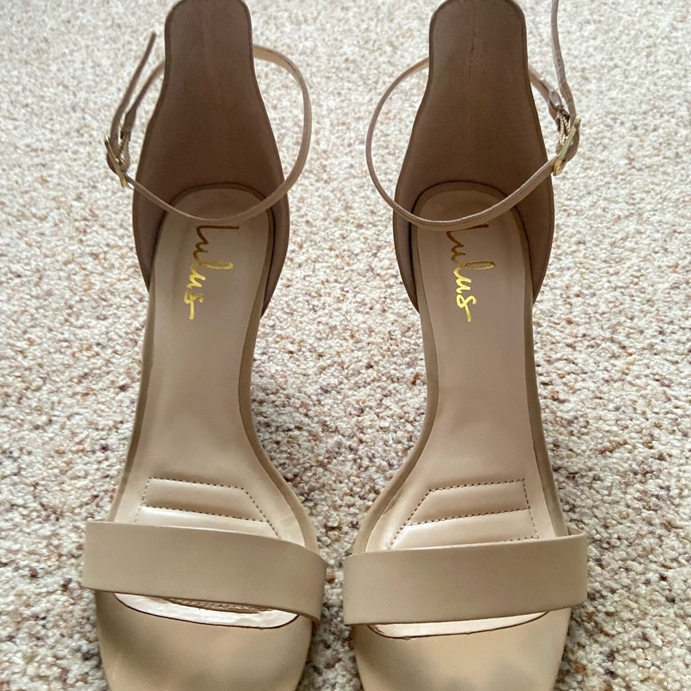 Lulu’s Tan Heels